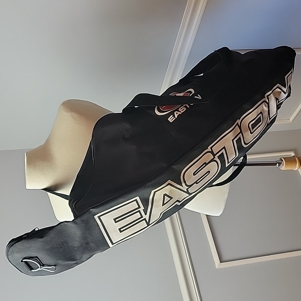 EASTON Black‎ White Baseball Softball Bat Equipment Shoulder Tote Travel Bag